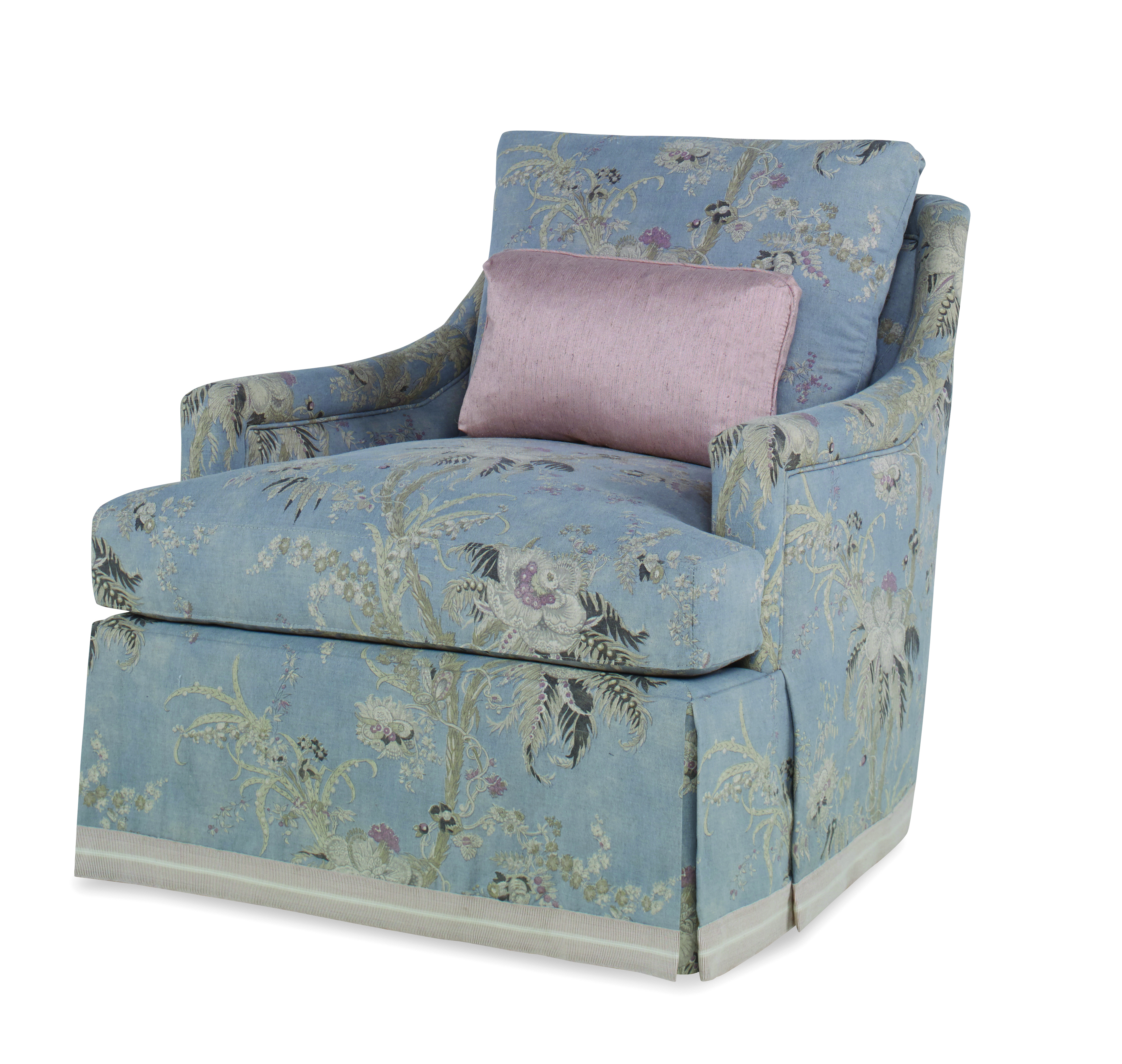 シルクスクリーン Dennis Frings 34/195 11-2144SKS - Diana Skirted Swivel Chair