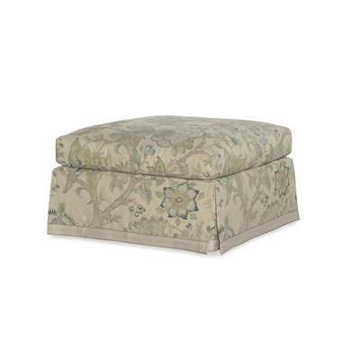 Diana Skirted Ottoman