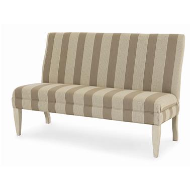Layla 45" To 57" Skirted Armless Banquette
