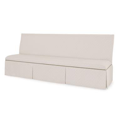Layla 66" To 80" Skirted Laf Corner Banquette