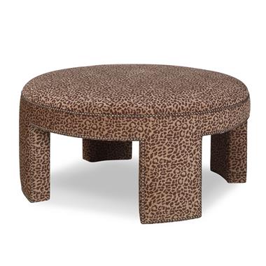 Durant Large Round Ottoman