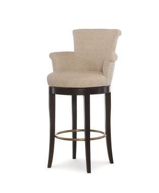 Scroll Swivel Bar Stool