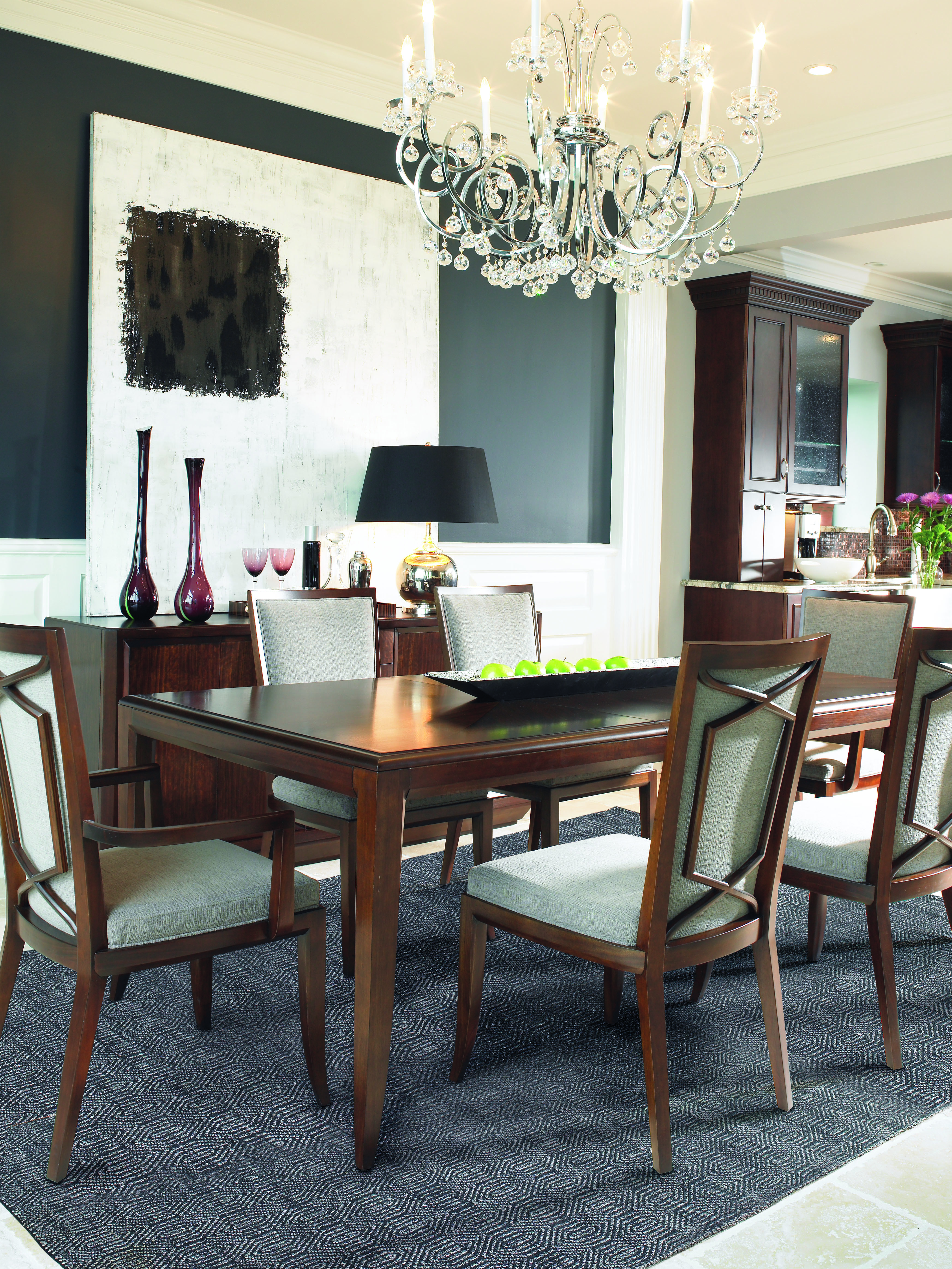 Hire dining table shop and chairs