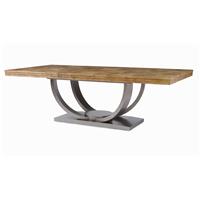 Omni Large Rectangular Dining Table (Plain Maple)