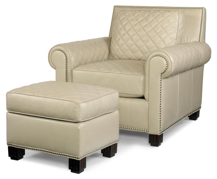 Plr 57co Frost Lyndon Quilted Chair, Century Quilted Leather Sofa