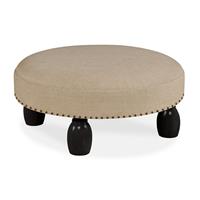 Upland 36" Round Cocktail Ottoman