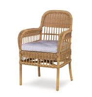 Mainland Wicker Dining Arm Chair