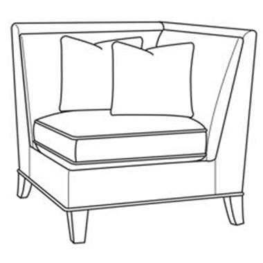 Jadot Corner Chair