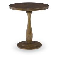 Cleo Pedestal Side Table