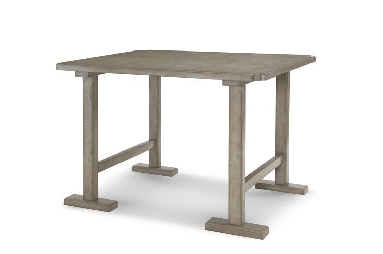 Ae9 764 1 Whistler Tall Work Table With Leather Top