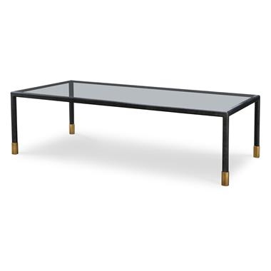 Jennings Cocktail Table (Glass)