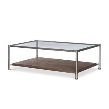 Smith Cocktail Table - Brown Rustic