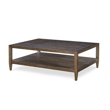 Dalton Cocktail Table - Brown Rustic
