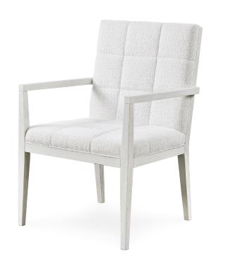 Carino Dining Arm Chair - Frost