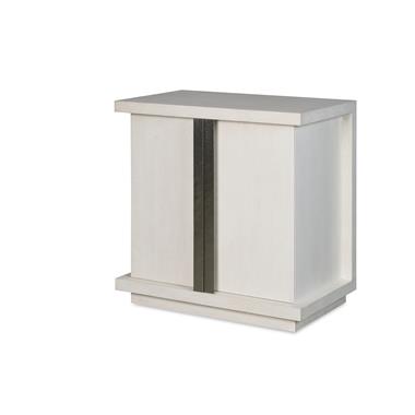 Carino Two Door Chest - Frost