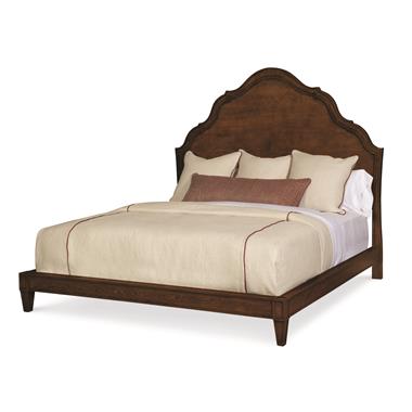 Casa Bella Carved Bed - King 6/6 - Sierra