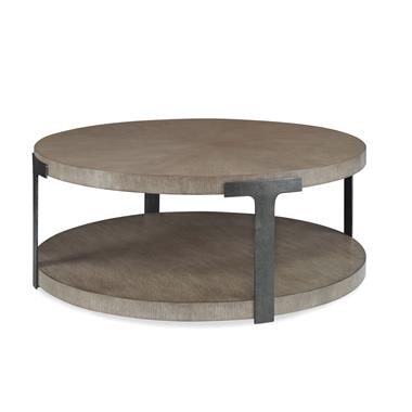 Casa Bella Sunburst Cocktail Table - Timber Grey