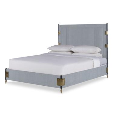 TOWNSEND UPHOLSTERED BED - TWIN SIZE 3/3