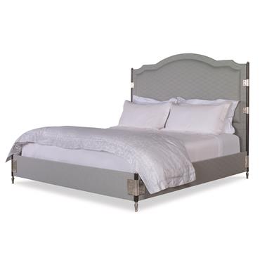 GEMMA UPHOLSTERED BED - QUEEN SIZE 5/0
