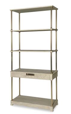 Cadence Etagere - Sand Cerused