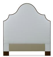 Details Lafayette Wood Trim Uph Headboard - Queen 5/0