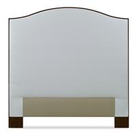 RICHMOND WOOD TRIM UPH HEADBOARD - QUEEN SIZE 5/0