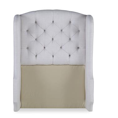 Details Fully Uph Wing Low Headboard - Twin 3/3