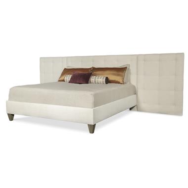 Details King Low Upholstered Wall Panels (Set)