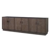 Details I Six Door Low Credenza