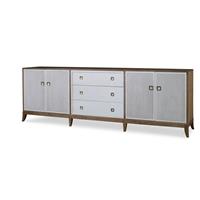 Details I Four Door - Three Drawer Low Credenza