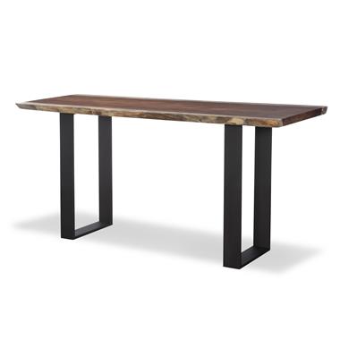 72" Guan Slab Console-Oiled Bronze Strap Base