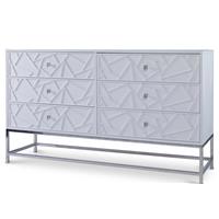 Details I Six Drawer Tall Dresser