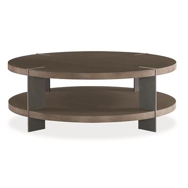 Ridge 48" - Choose Your Finish - Cocktail Table (Oak) - Bronze