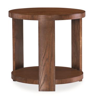 Knox 24" - Choose Your Finish - Low Side Table (Oak) - Plain Leg