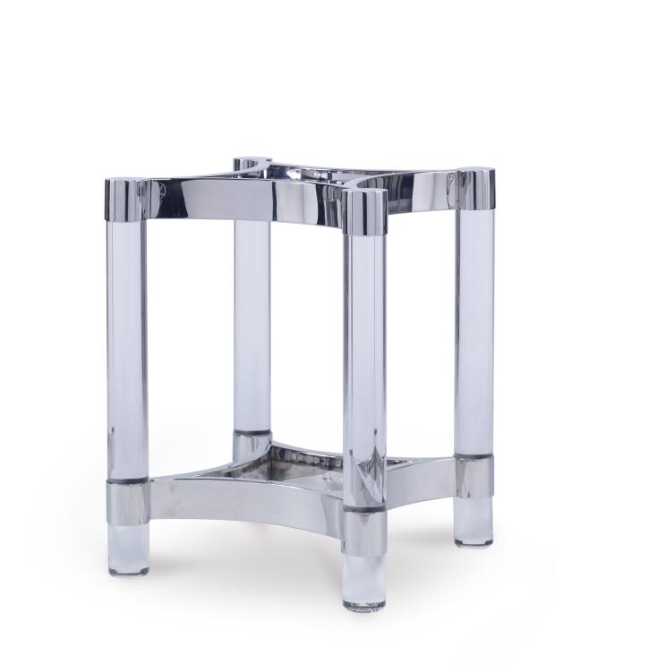 Cra 829b Acrylic Metal Dining Table Base