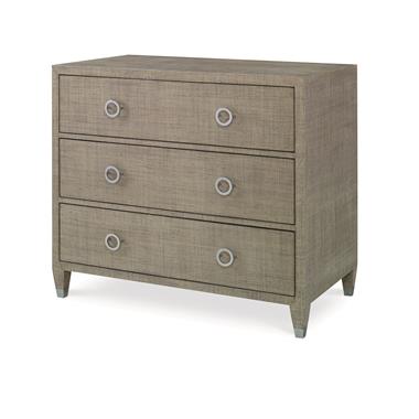 Charleston 3 Drawer Chest-French Grey