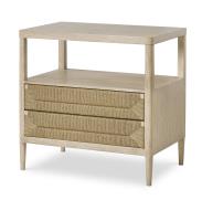 Palmetto Two Drawer Nightstand
