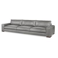 Great Room Leather Configurable Large Sofa
