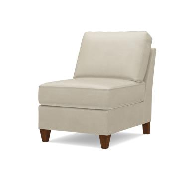 Leatherstone Configurable Armless Chair for Sleeper