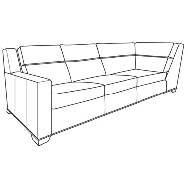 Leatherstone Electric Motion Configurable LAF Corner Sofa