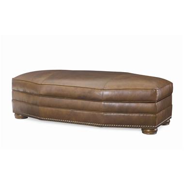 Leatherstone Wedge Storage Ottoman