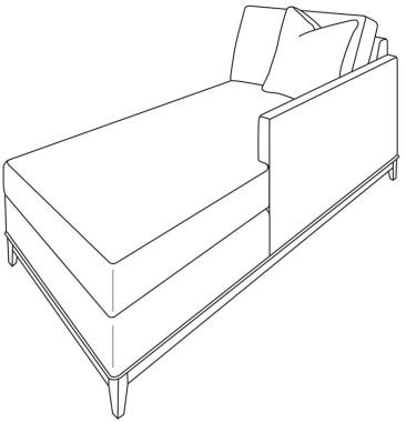 Rowan RAF Chaise