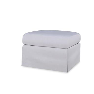 Sloane Skirted Ottoman