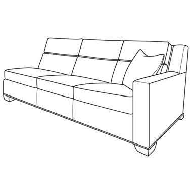 Cornerstone Electric Motion Configurable RAF Sofa