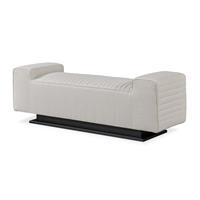 Tatami Quilted Bench - Metal Base