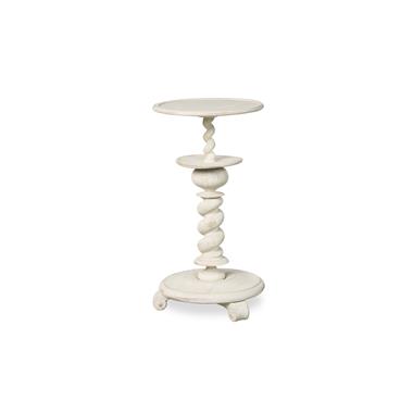 Lucia Candle Stand - White