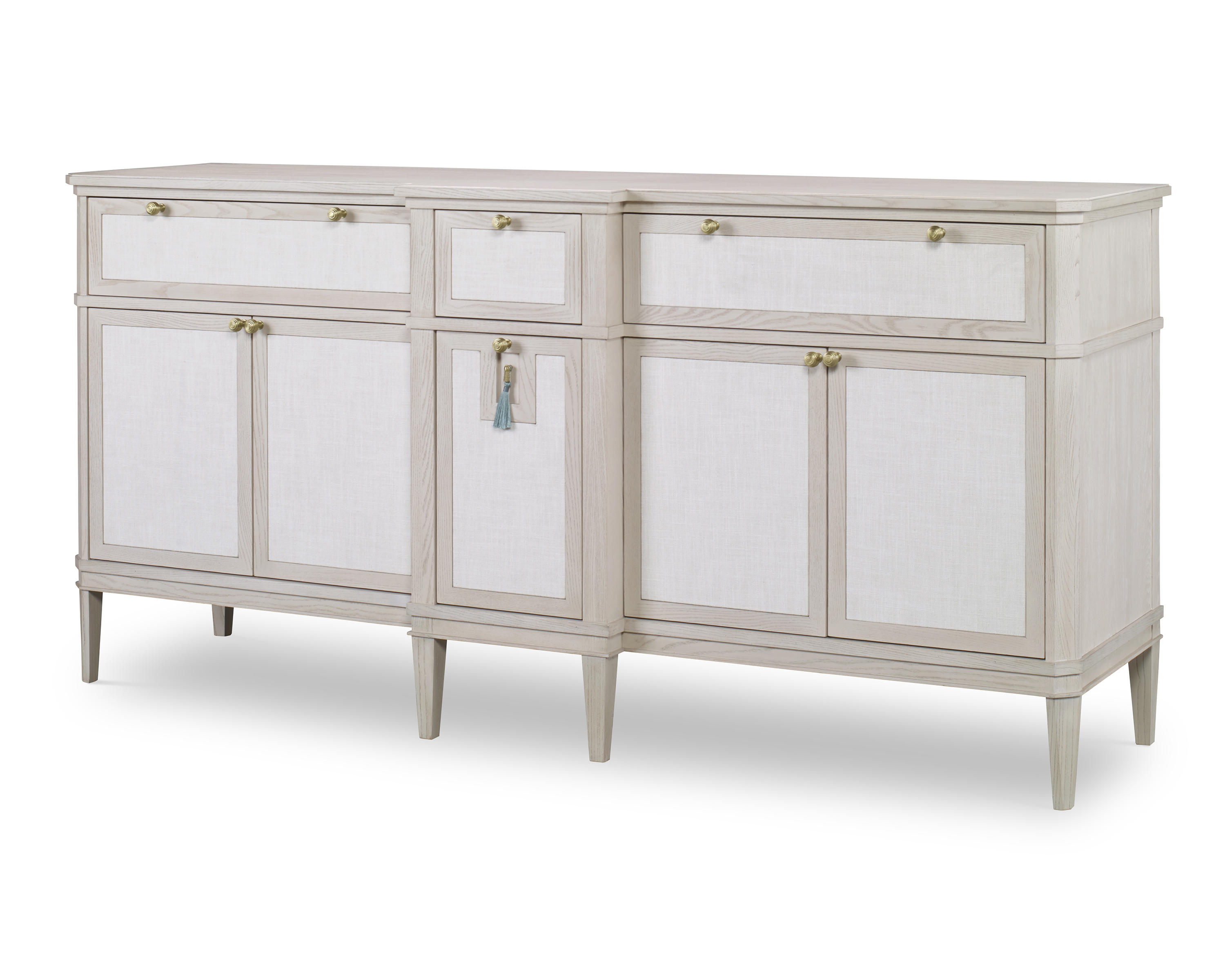 Linen credenza deals