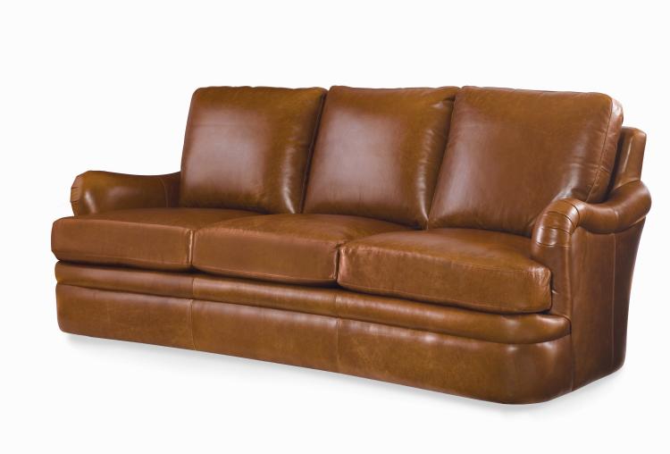 Plr 6702 Honey Leather Sofa