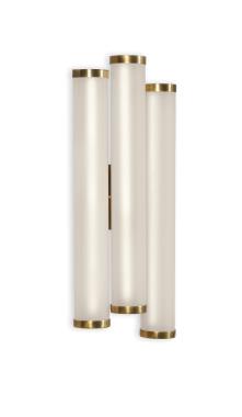 Torel Three Light Sconce - Soft Brass
