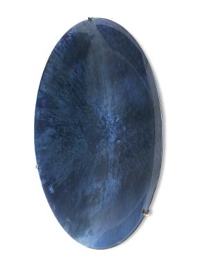 Nicholas Antique Blue Concave Mirror